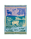 Pendleton Jacquard Crib Blanket- Folk Forest