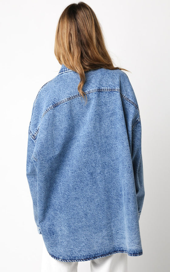Sadie Denim Shacket