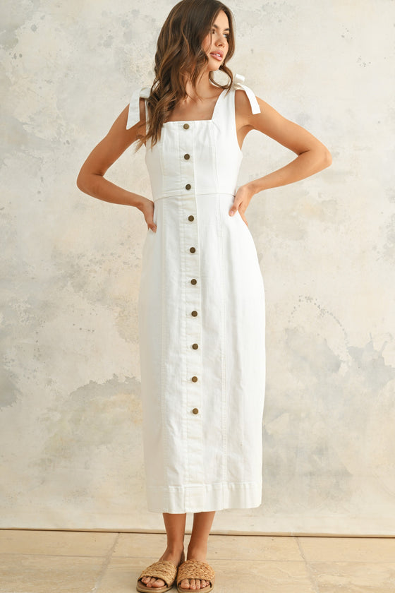 Amelia Button Down Dress