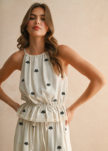  Hawaiian Halter Top