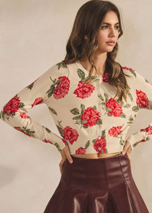  Bella Floral Cardigan