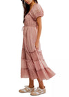 Falling Sun Midi Dress