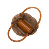 Tulip Raffia Embossed Recycled Top Handle Bag
