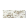 Luxe Stretch Knotted Headband- Country Toile 0-6M