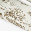 Luxe Stretch Knotted Headband- Country Toile 0-6M
