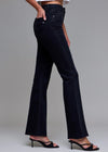 Happi Jet Black Flare Jean