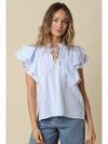 Denisse Ruffle Blouse