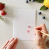 Fruit Paintable Watercolor Notecard Set