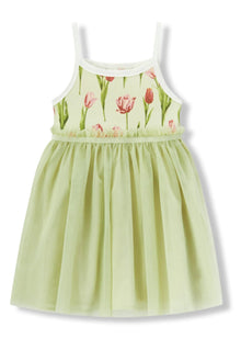  Luxe Stretch Ballet Dress- Tulip