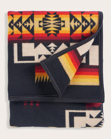  Chief Joseph Jacquard Robe- Black