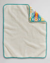 Sherpa Stroller Blanket- Pilot Rock Ivory