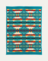 Pendleton Chief Joseph Crib Blanket- Turquoise