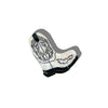 Hand-Painted Western Cowboy Boot Claw Hair Clip