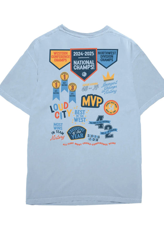 OKC Thunder Season Scrapbook Tee