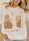 Dolly Parton Lipstick White Thrifted Licensed Tee