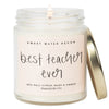 Best Teacher Ever 9oz Soy Candle