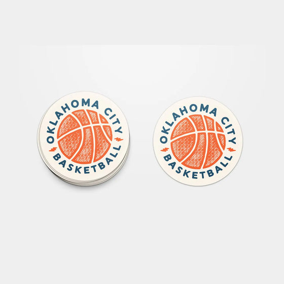 OKC Thunder Gym Glass Sticker