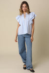 Denisse Ruffle Blouse
