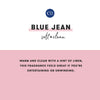 Blue Jean Marble Candle