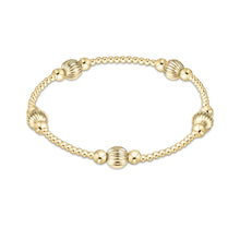  Purpose Dignity 6MM Bead Bracelet- Gold