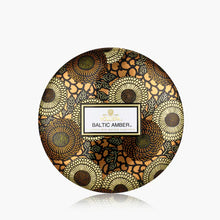  Baltic Amber 3 Wick Tin Candle
