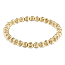  Dignity Gold 6mm Bead Bracelet