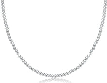  15" Choker Classic Sterling 3mm Bead