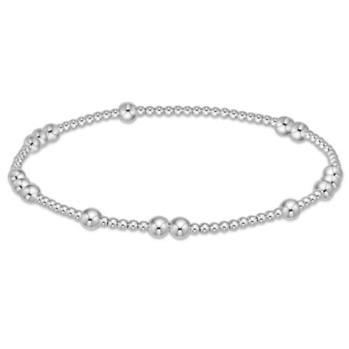 Hope Unwritten 4mm Bead Bracelet- Sterling