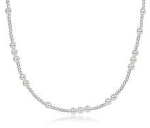  15" Choker Hope Unwritten Sterling- 4MM Pearl