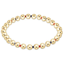  Hope Grateful 5mm Bead Bracelet- Firecracker