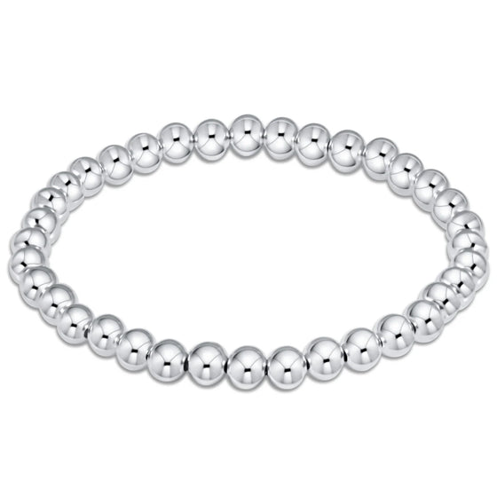 Classic Sterling 5MM Bead Bracelet
