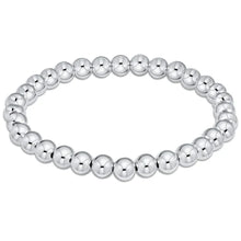  Classic Sterling 6mm Bead Bracelet