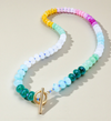 Bold Gemstone Beaded Necklace