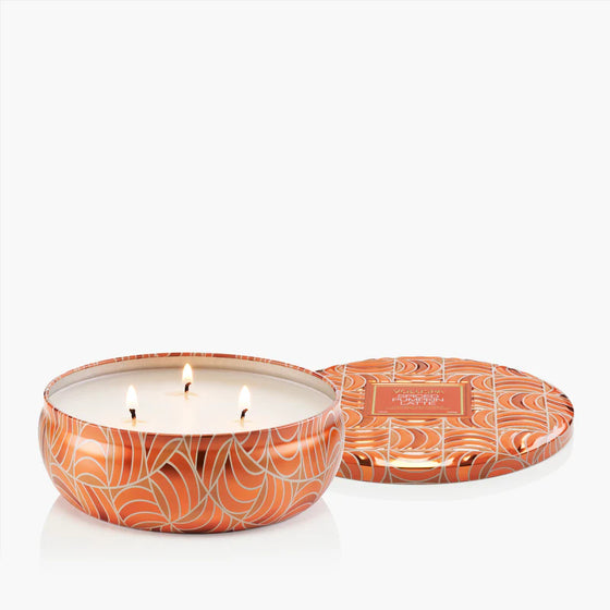 Spiced Pumpkin Latte Capsule 3 Wick Tin