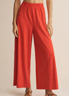 Scout Jersey Crop Flare Pant- Lychee