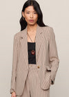 Evan Striped Blazer