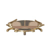 Enameled Cast Aluminum Beetle Shaped Trivet