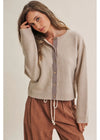 Cozy Gingham Cardigan