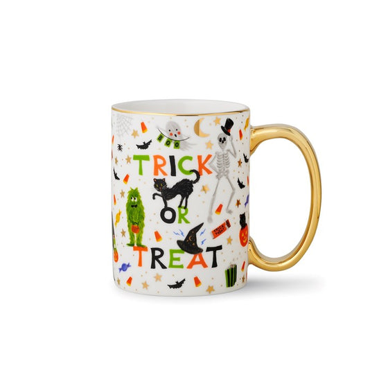 Halloween Parade Porcelain Mug
