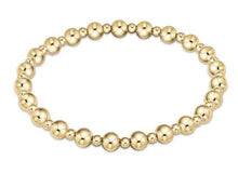  Classic Grateful Pattern 5MM Bead Bracelet- Gold