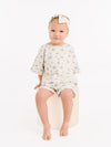 Blue Blooms Slouchy Set