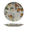 Stoneware Plate w/ Lemons & Oranges