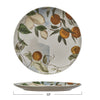 Stoneware Plate w/ Lemons & Oranges