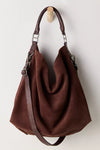 Suzie Suede Slouchy Tote Bag