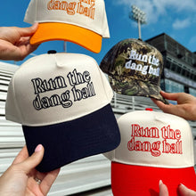 Run The Dang Ball Vintage Trucker Hat