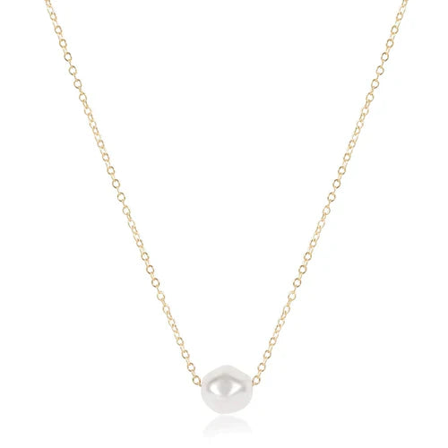 Enewton 16" Necklace Gold- Admire Pearl