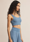Zoe Rib Tank Bra