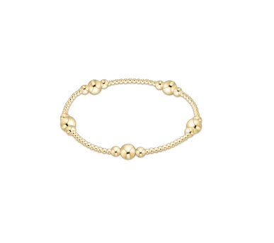 Purpose Gold 6MM Bead Bracelet