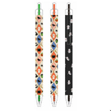  Halloween Argyle Gel Pen set of 2