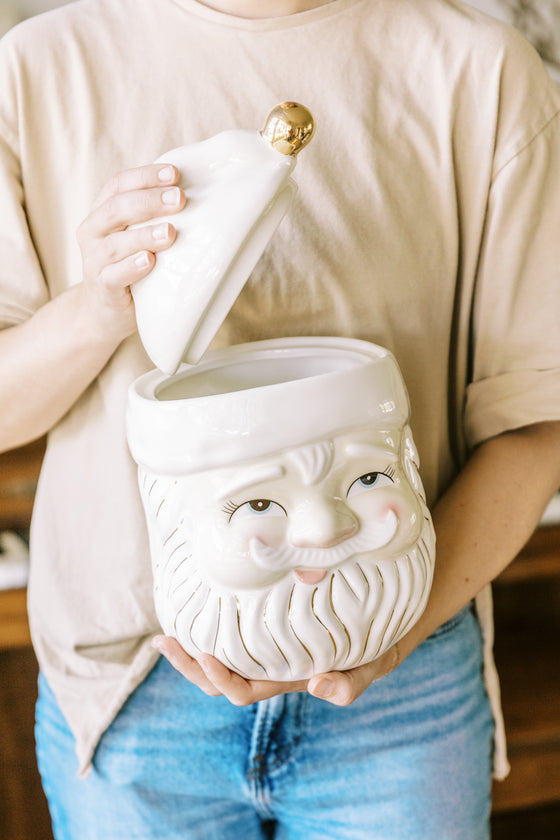 Papa Noel Cookie Jar